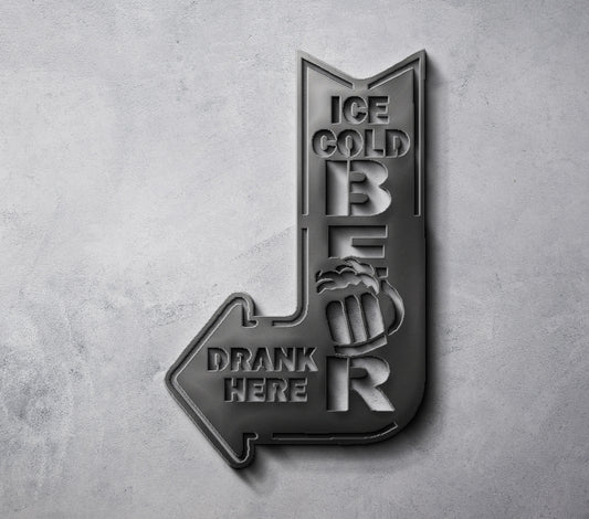 Ice Cold Beer Drank Here