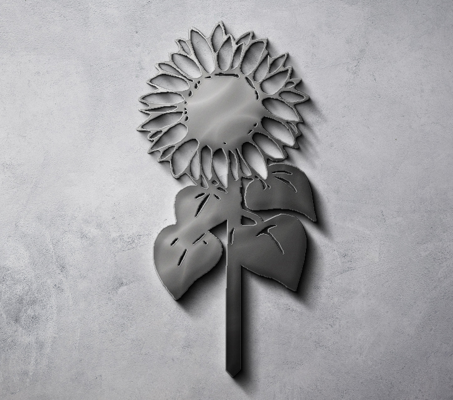 Sunflower Garden Stake