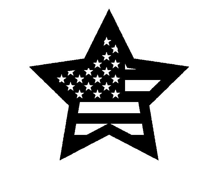 American Flag Star