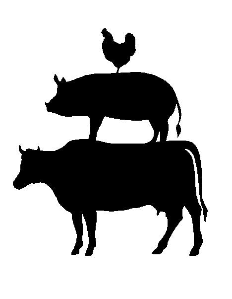 Chicken Pig Cow Stack