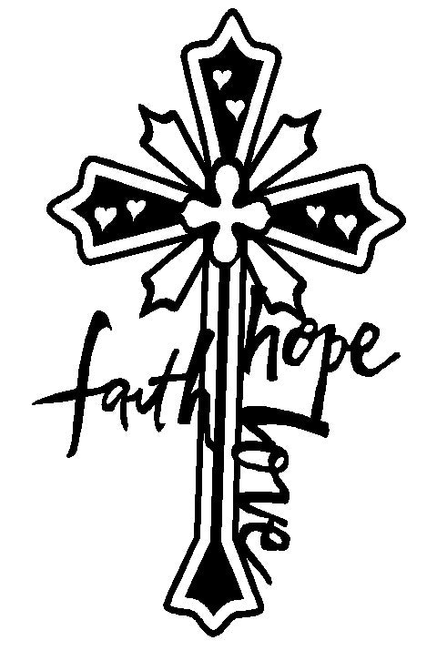 Faith Hope Love Cross