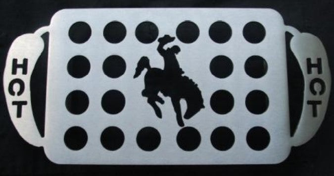 Square Bucking Horse Griller