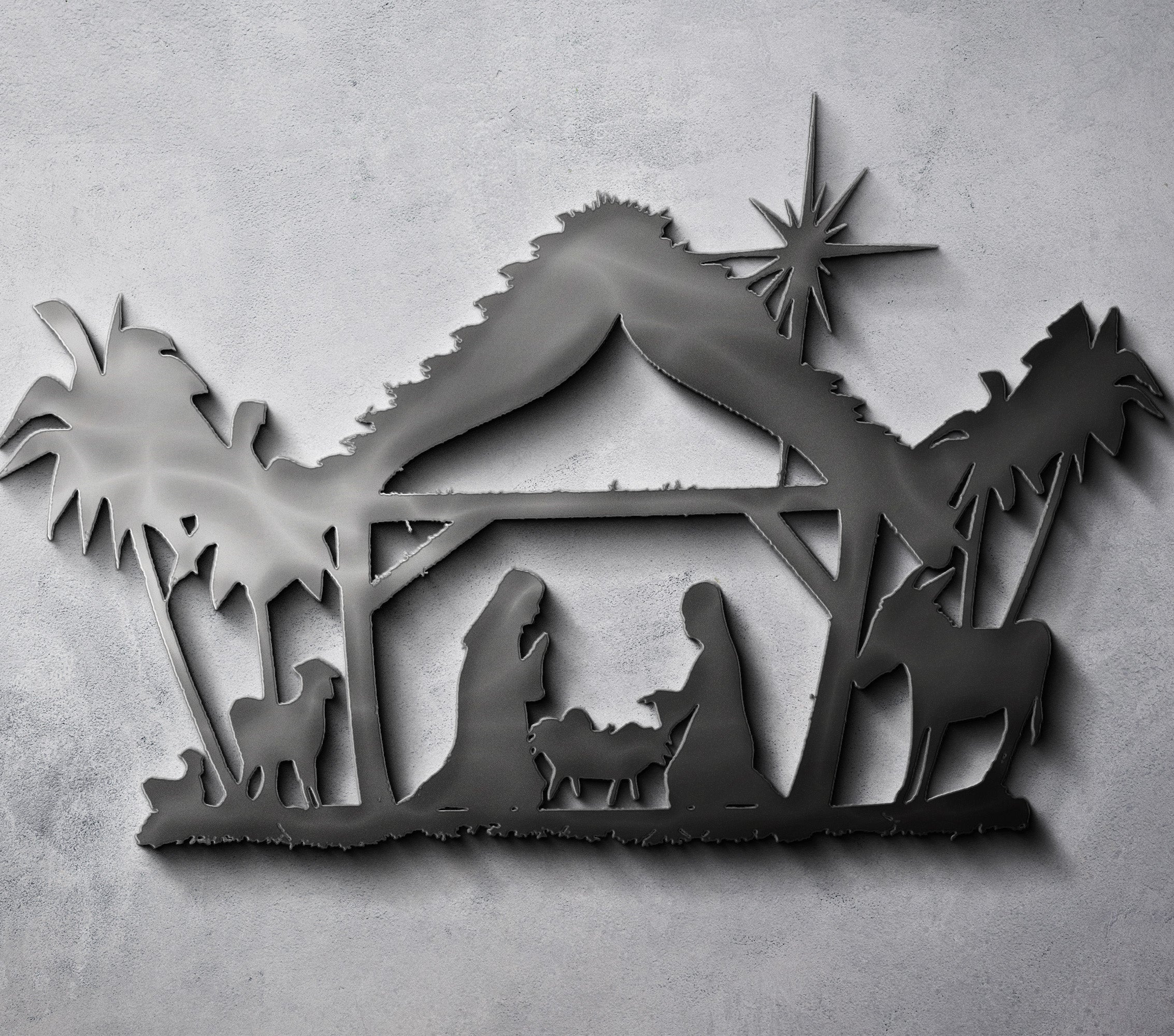 Nativity Large File Large Nativity Scene – Cowboy Up Customs